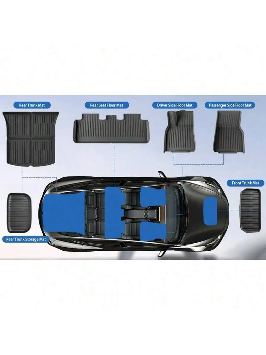 Full Coverage All Weather TPE Floor Liners For Car Front Rear Trunk Mats Heavy Duty Protection
Full Coverage All Weather TPE Floor Liners For Car Front Rear Trunk Mats Heavy Duty Protection