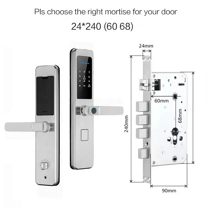 Fully Automatic Anti-Theft Alarm Fingerprint Passcode Smart Lock Wood Memory Card Wifi Connected Key Card Password Electronic
Fully Automatic Anti-Theft Alarm Fingerprint Passcode Smart Lock Wood Memory Card Wifi Connected Key Card Password Electronic