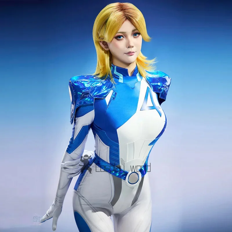 Rivals Invisible Woman Susan Storm Cosplay Costumes Fantastic Four Women Fantasy Leather Bodysuit Outfits Halloween Clothes
Rivals Invisible Woman Susan Storm Cosplay Costumes Fantastic Four Women Fantasy Leather Bodysuit Outfits Halloween Clothes