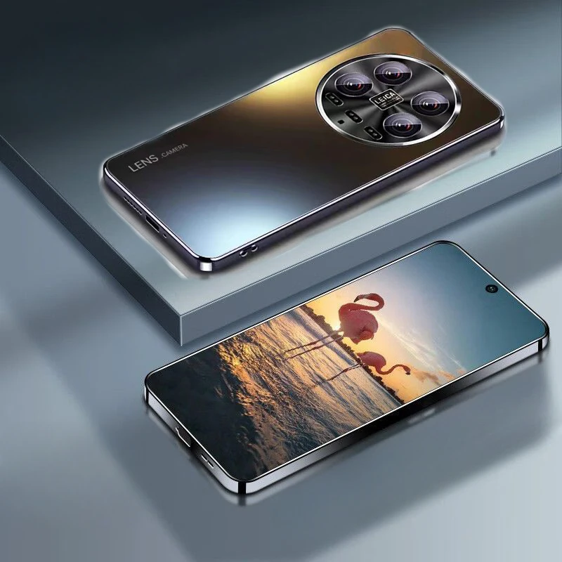 For Xiaomi 14 Ultra Mi14U 14Ultra Electroplated Frosted Glass Lens Full Protection Phone Cover Anti-fall Protective Case Shell
For Xiaomi 14 Ultra Mi14U 14Ultra Electroplated Frosted Glass Lens Full Protection Phone Cover Anti-fall Protective Case Shell