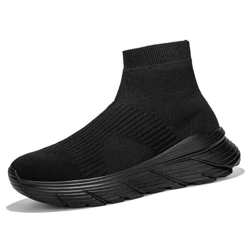 Casual high top men's and women's socks running shoes cover wear casual shoes light sports shoes walking couple ankle boots
Casual high top men's and women's socks running shoes cover wear casual shoes light sports shoes walking couple ankle boots