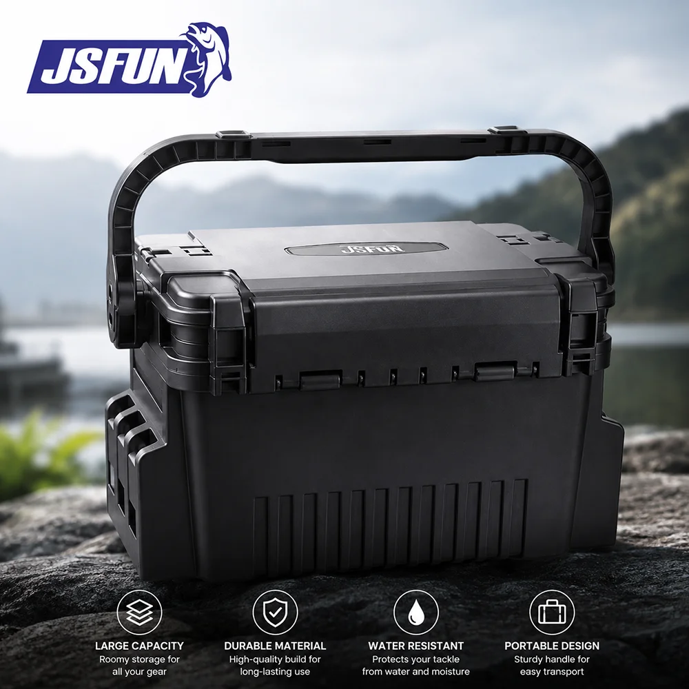 JSFUN 1pc S/L 2 Size Large Fishing Box Organizer Multifunctional Bait Thickening Storage Box Fishing Accessories
JSFUN 1pc S/L 2 Size Large Fishing Box Organizer Multifunctional Bait Thickening Storage Box Fishing Accessories