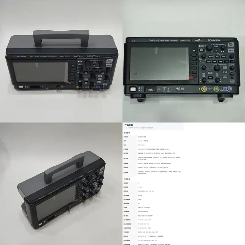 Цифровой осциллограф Keysight DSOX1202G, двухканальный, 70 МГц, 2 ГВыб/с, со встроенным генератором сигналов 20 МГц
Цифровой осциллограф Keysight DSOX1202G, двухканальный, 70 МГц, 2 ГВыб/с, со встроенным генератором сигналов 20 МГц