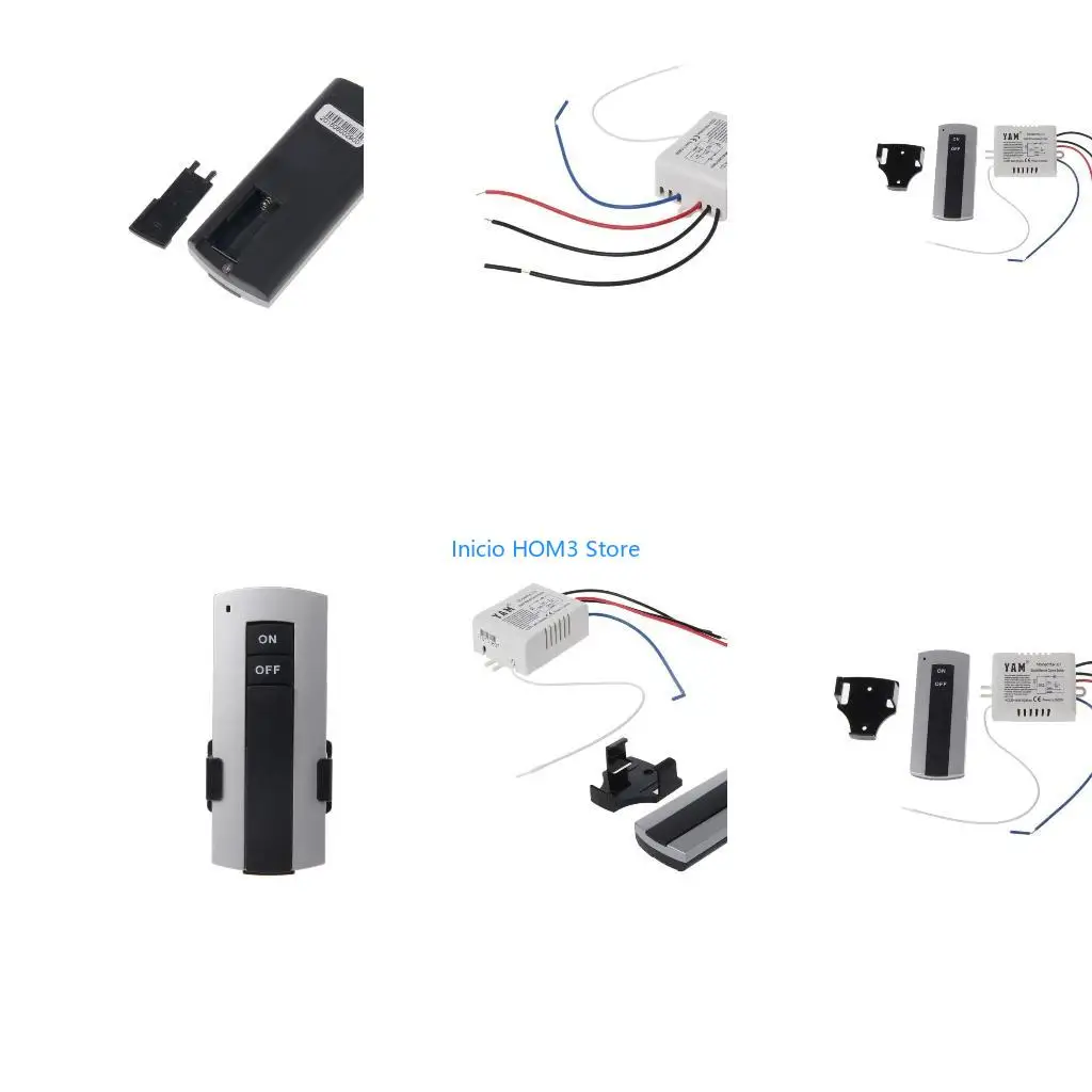 A5YD Wireless 1 Channel ON/OFF Lamp Remote Control Switch Receiver Transmitter
A5YD Wireless 1 Channel ON/OFF Lamp Remote Control Switch Receiver Transmitter