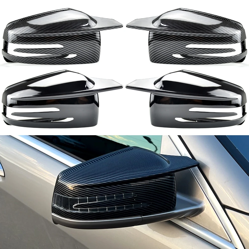 For Mercedes Benz A B C E S CLA GLA GLK Class W176 W246 W204 W212 W221 C177 X204 X156 Carbon Fiber Car Rearview Mirror Cover
For Mercedes Benz A B C E S CLA GLA GLK Class W176 W246 W204 W212 W221 C177 X204 X156 Carbon Fiber Car Rearview Mirror Cover