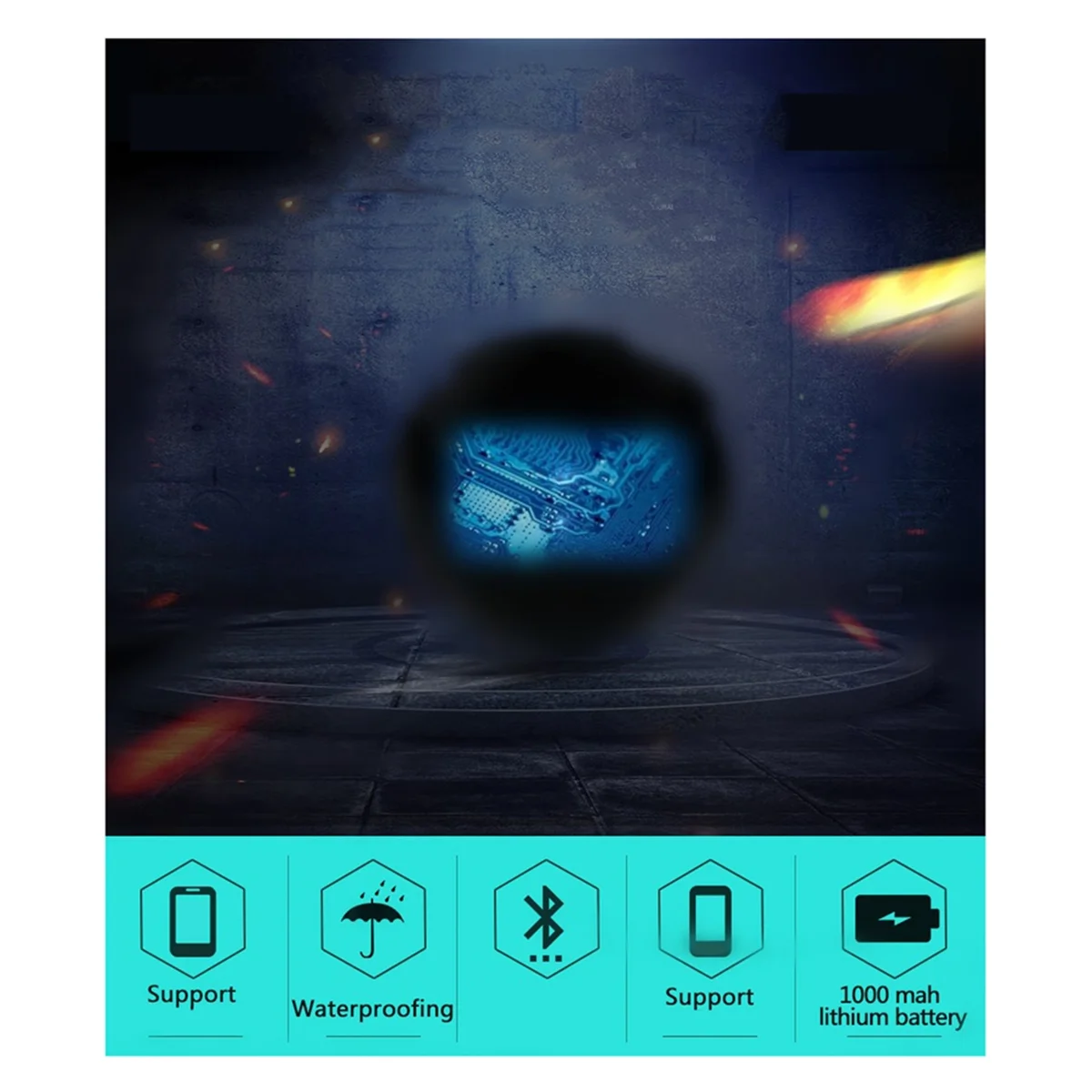 CLCUV Wireless Bluetooth Smart Sonar Fish Finder 36m/118ft Fish Finder Portable Outdoor Fishing Equipment for IOS Android
CLCUV Wireless Bluetooth Smart Sonar Fish Finder 36m/118ft Fish Finder Portable Outdoor Fishing Equipment for IOS Android