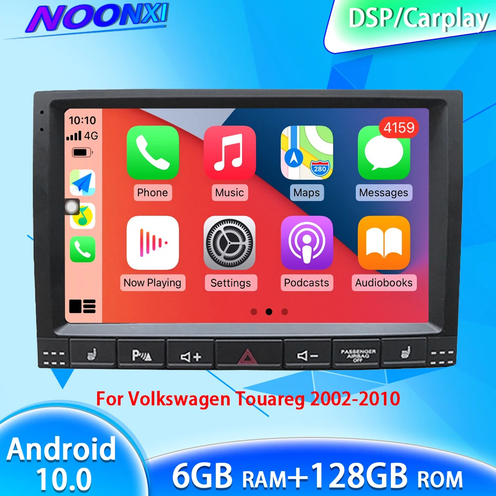 Автомагнитола 6 ГБ + 128 Гб для Volkswagen Touareg 2002-2010, GPS, Android 10, Bluetooth, стиль Тесла, экран, аудио, мультимедийный плеер, стерео
Автомагнитола 6 ГБ + 128 Гб для Volkswagen Touareg 2002-2010, GPS, Android 10, Bluetooth, стиль Тесла, экран, аудио, мультимедийный плеер, стерео