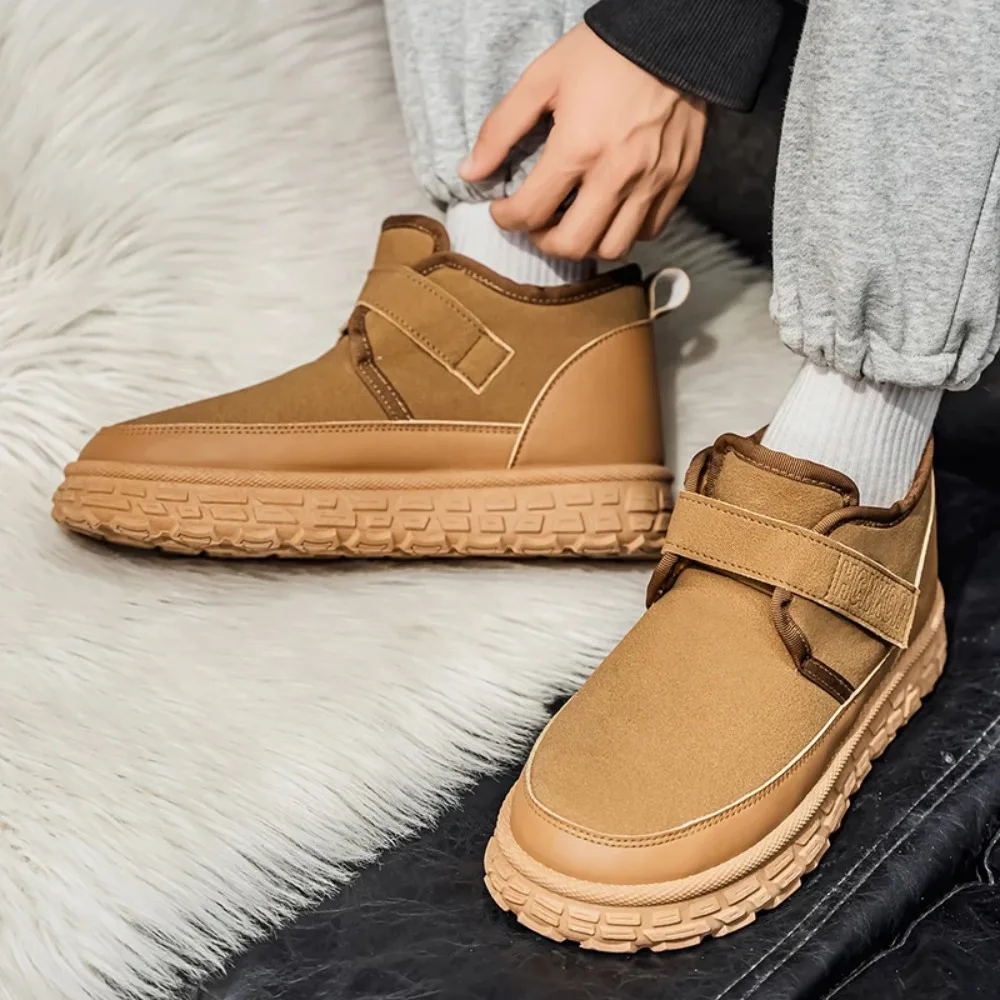 2026 прогулочные мужские высокие ботинки, теплые и плюшевые зимние ботинки, уличные мужские походные ботинки, повседневные тапочки, зимняя лодка
2026 прогулочные мужские высокие ботинки, теплые и плюшевые зимние ботинки, уличные мужские походные ботинки, повседневные тапочки, зимняя лодка