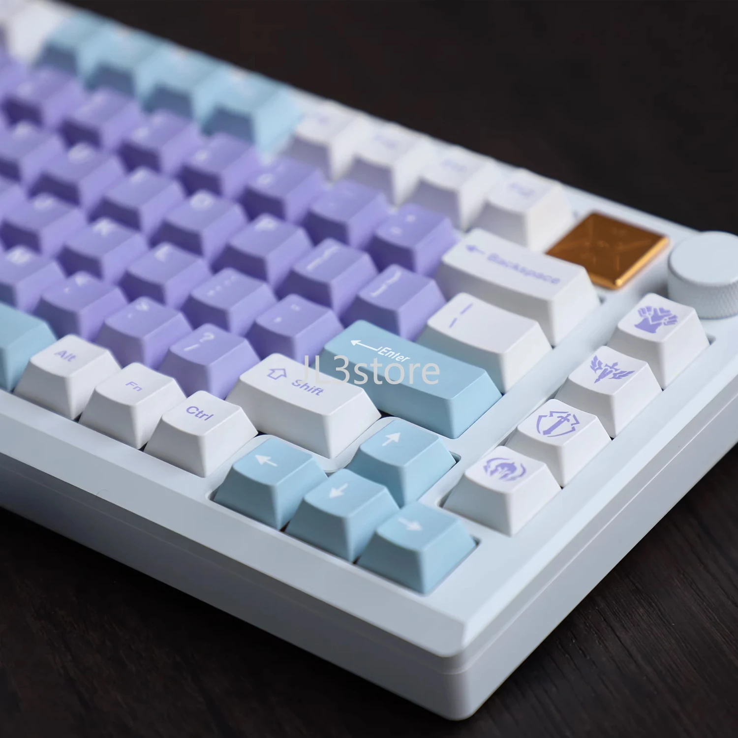 Keycaps Purple Mechanical Keyboard Keys 159 Original Height PBT Sublimation
Keycaps Purple Mechanical Keyboard Keys 159 Original Height PBT Sublimation