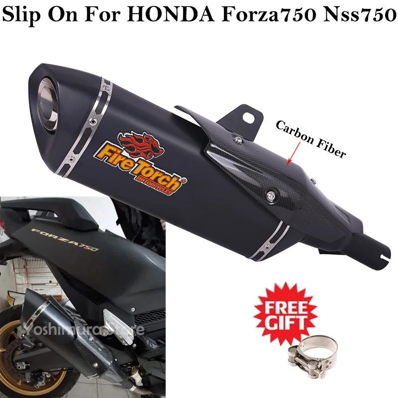 Надевается для HONDA Forza750 Nss750 NSS 750 2020-2024, выхлопная труба мотоцикла, глушитель из углеродного волокна DB Killer, среднее звено трубы
Надевается для HONDA Forza750 Nss750 NSS 750 2020-2024, выхлопная труба мотоцикла, глушитель из углеродного волокна DB Killer, среднее звено трубы