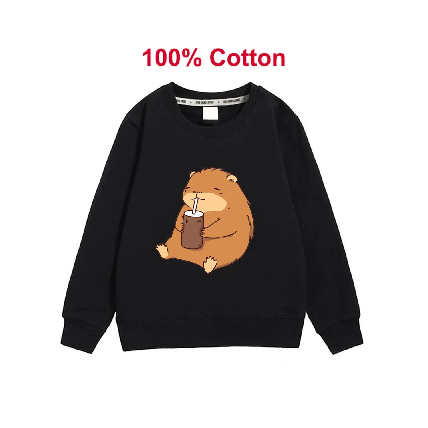 2024 Kids Spring Autumn Long Sleeve Round Neck Sweatshirt Tops Pure Cotton Boy Girl Cute Guinea Pig 3D Print Child Clothes
2024 Kids Spring Autumn Long Sleeve Round Neck Sweatshirt Tops Pure Cotton Boy Girl Cute Guinea Pig 3D Print Child Clothes