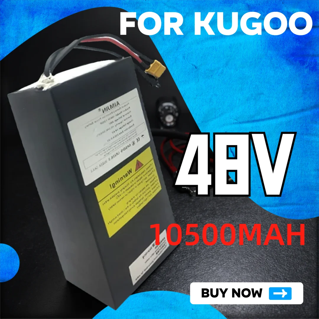 48V 10.5Ah High-Quality Lithium 18650 Battery Pack 13S3P for Electric Scooter Built-in Replacement Battery for KUGOO V1 Scooter
48V 10.5Ah High-Quality Lithium 18650 Battery Pack 13S3P for Electric Scooter Built-in Replacement Battery for KUGOO V1 Scooter