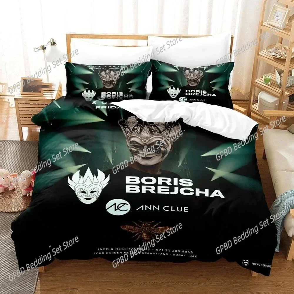 Boris Brejcha Comfortable Duvet Quilt Cover Pillowcase Bedding Set Children Bedroom Decoration Home Textile
Boris Brejcha Comfortable Duvet Quilt Cover Pillowcase Bedding Set Children Bedroom Decoration Home Textile
