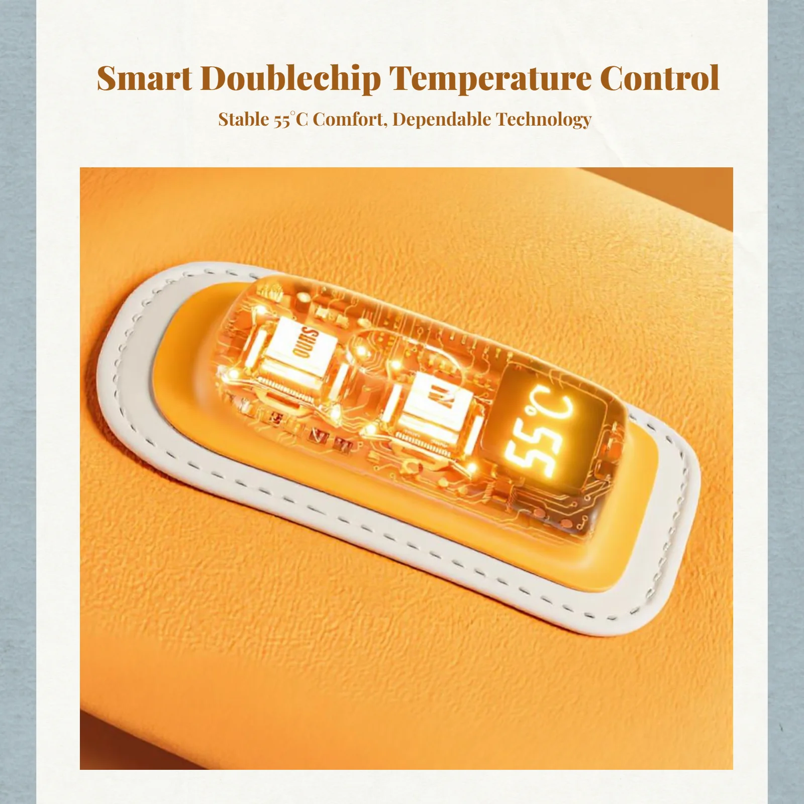 USB foot warmer, fast heat, adjustable.
USB foot warmer, fast heat, adjustable.