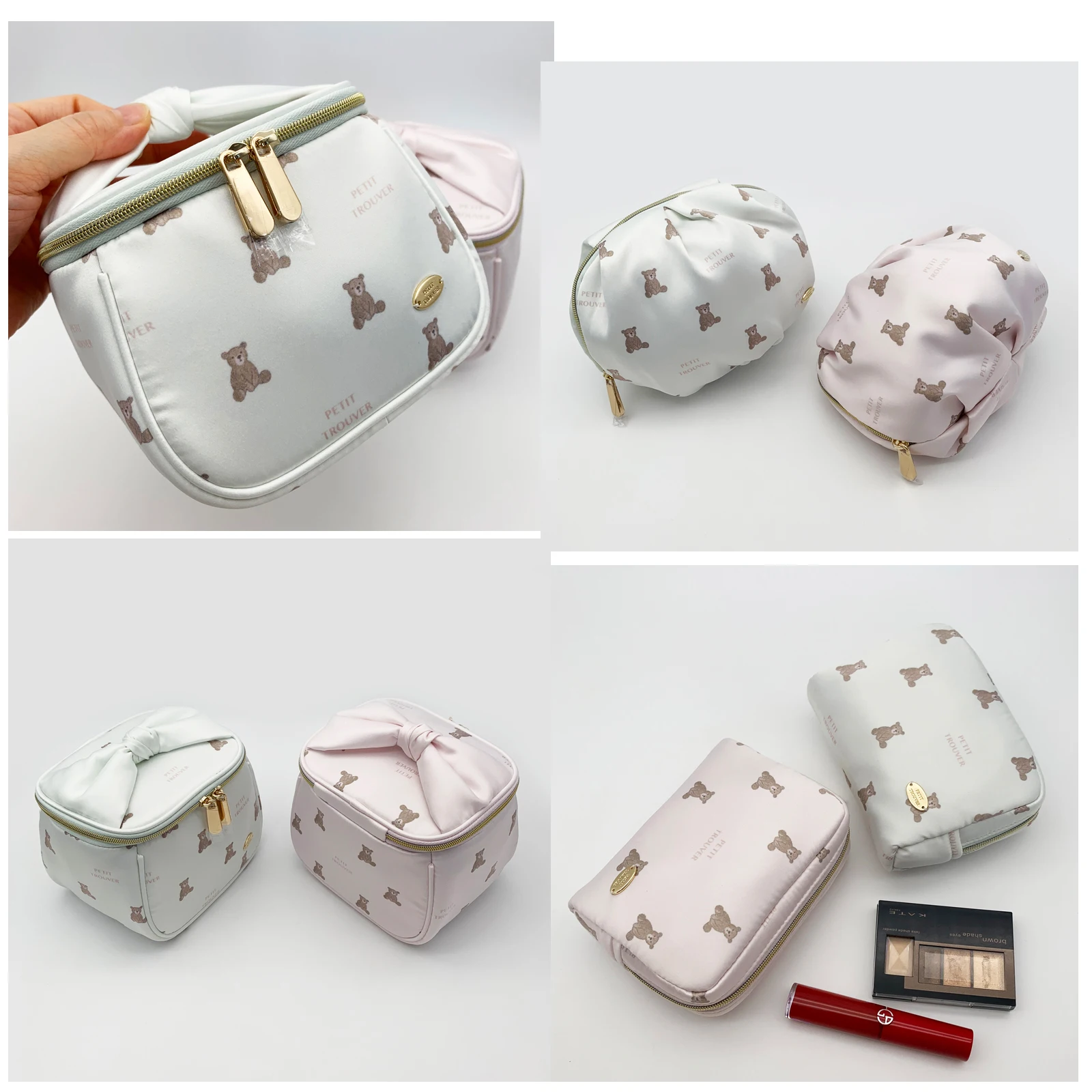 Fashion Portable Bucket Cosmetic Bags for Women Summer Autumn New Japanese Style Sweet Cute Small Square Ladies Makeup Bags
Fashion Portable Bucket Cosmetic Bags for Women Summer Autumn New Japanese Style Sweet Cute Small Square Ladies Makeup Bags