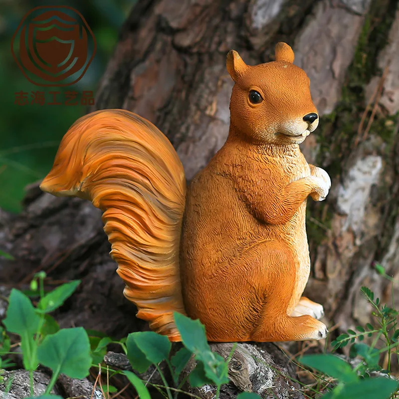 Garden Squirrel Resin Statue - Outdoor Decor, Cute Animal Gift for Birthday, Playful Yard Ornament
Garden Squirrel Resin Statue - Outdoor Decor, Cute Animal Gift for Birthday, Playful Yard Ornament