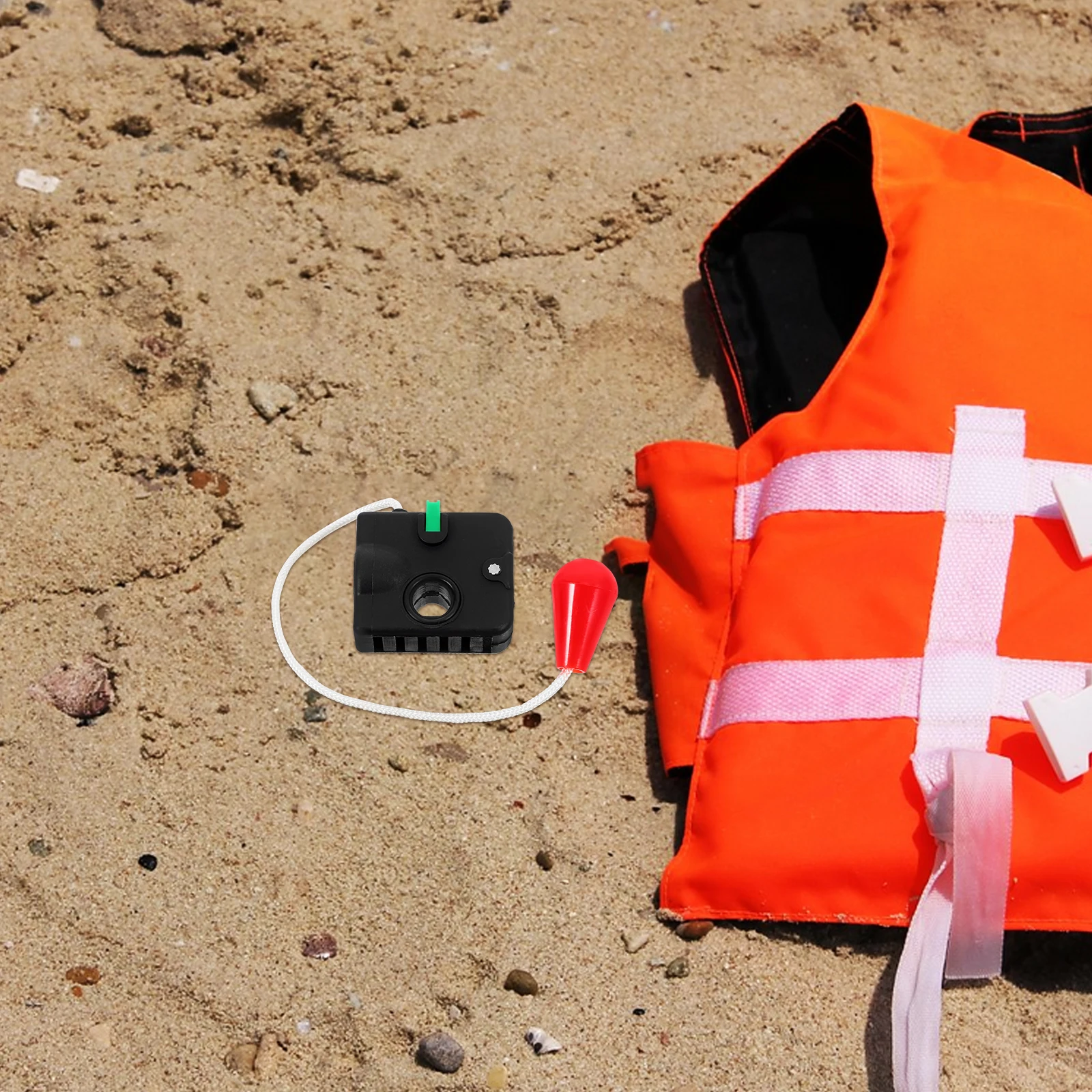 Manual Device Switch For Inflatable Life Jackets Portable Inflator Tool Emergency Safety Gear Camping Hiking Outdoor
Manual Device Switch For Inflatable Life Jackets Portable Inflator Tool Emergency Safety Gear Camping Hiking Outdoor