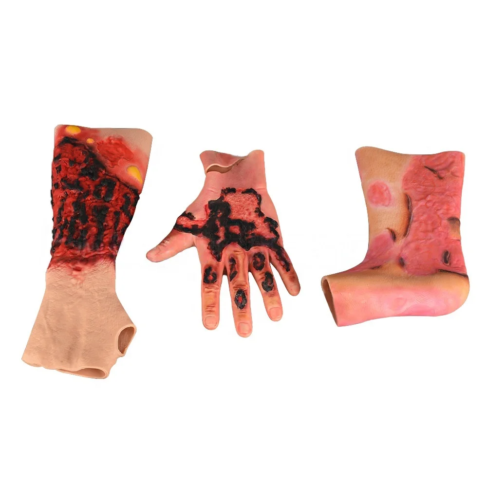 Medical Sicence Burn Skin Model, Arm Sleeve Burn Wound Model, Glove Burn Model, Ankle Sleeve Burn Model
Medical Sicence Burn Skin Model, Arm Sleeve Burn Wound Model, Glove Burn Model, Ankle Sleeve Burn Model