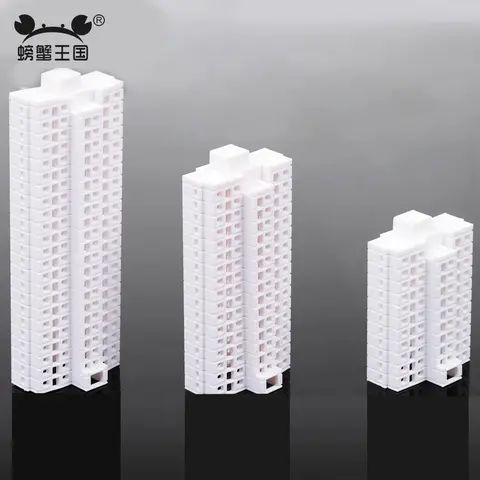 Simulation Miniature Building Model Kit Skyscraper Apartment Villa Scale Models ABS Plastic Architecture Miniature House Diorama