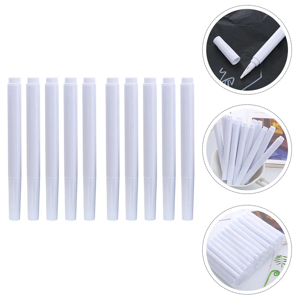 20Pcs White Liquid Chalkboard Markers Erasable Chalk Pens for Blackboard Glass Window Drawing Writing Supplies DIY Office
20Pcs White Liquid Chalkboard Markers Erasable Chalk Pens for Blackboard Glass Window Drawing Writing Supplies DIY Office