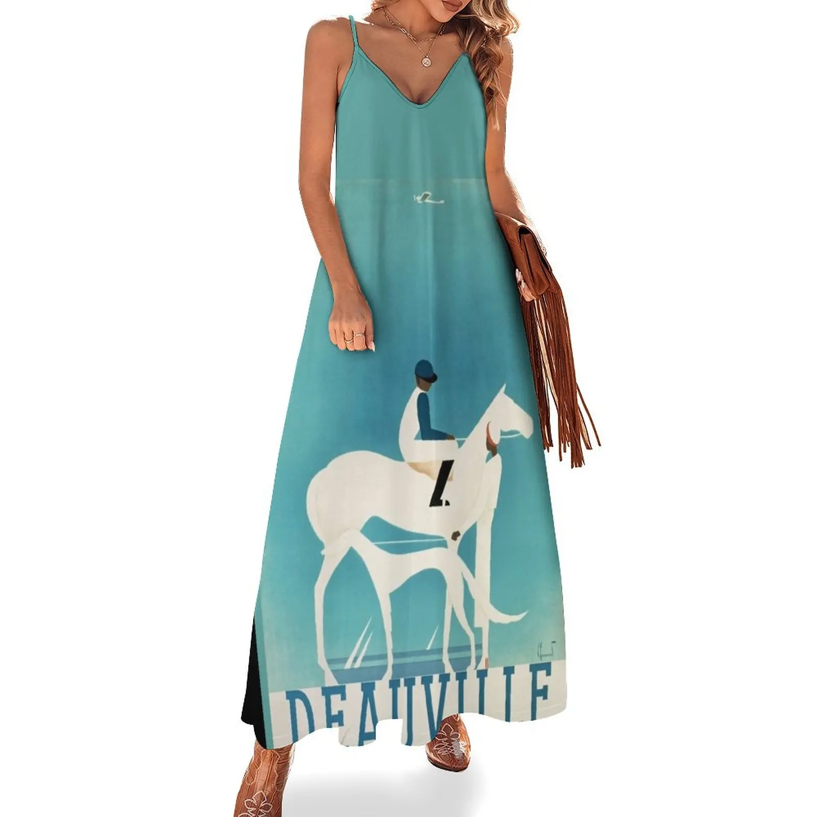 Art Deco Horse Racing, Greyhound Racing, vintage sport Sleeveless Dress elegant women's dresses sale Dress women
Art Deco Horse Racing, Greyhound Racing, vintage sport Sleeveless Dress elegant women's dresses sale Dress women
