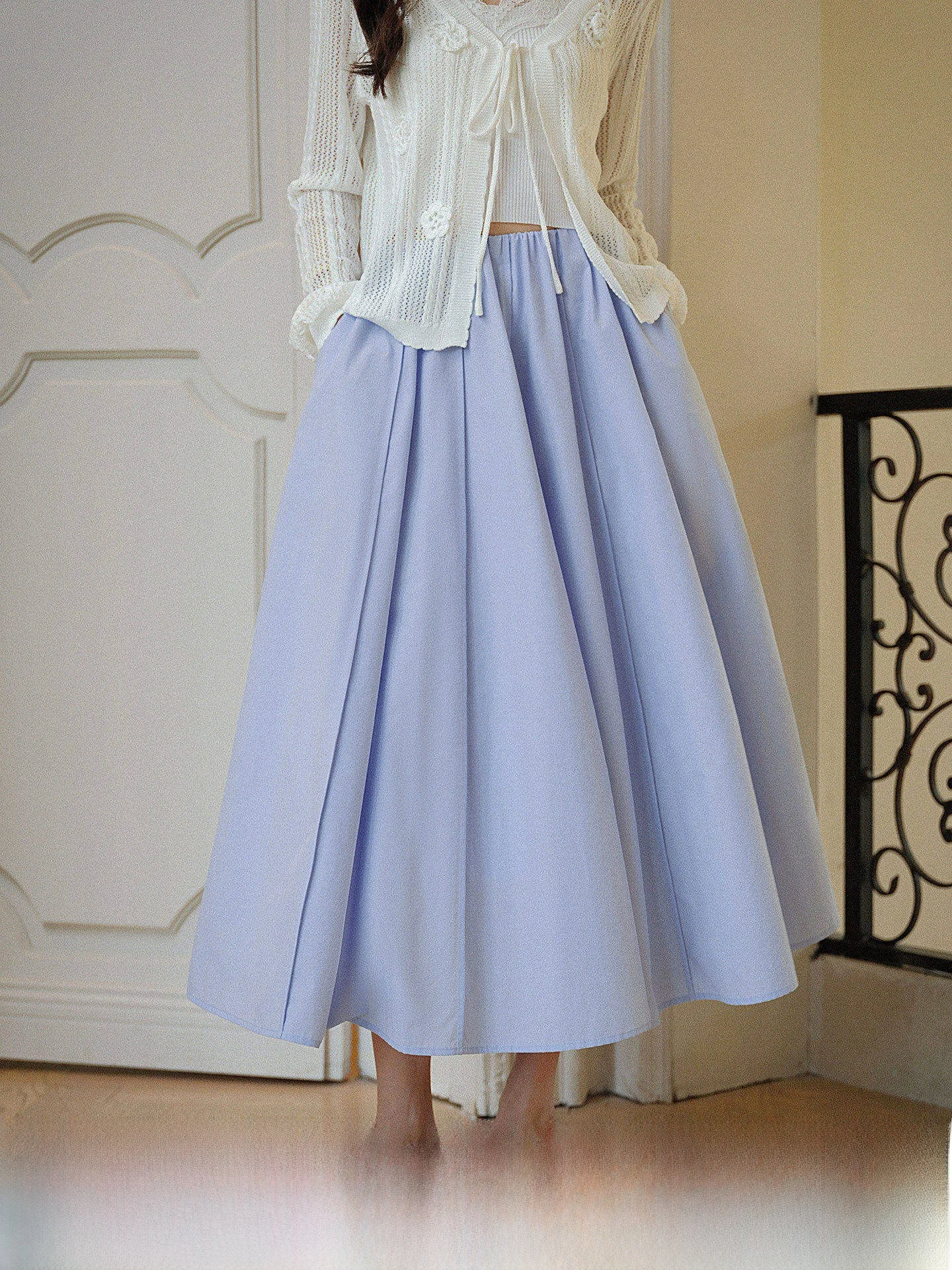 Elegant Oversized A-Line Half-length Umbrella Skirt for Women with Pocket Symmetrical Commute Style High Waist Polyester Blend
Elegant Oversized A-Line Half-length Umbrella Skirt for Women with Pocket Symmetrical Commute Style High Waist Polyester Blend