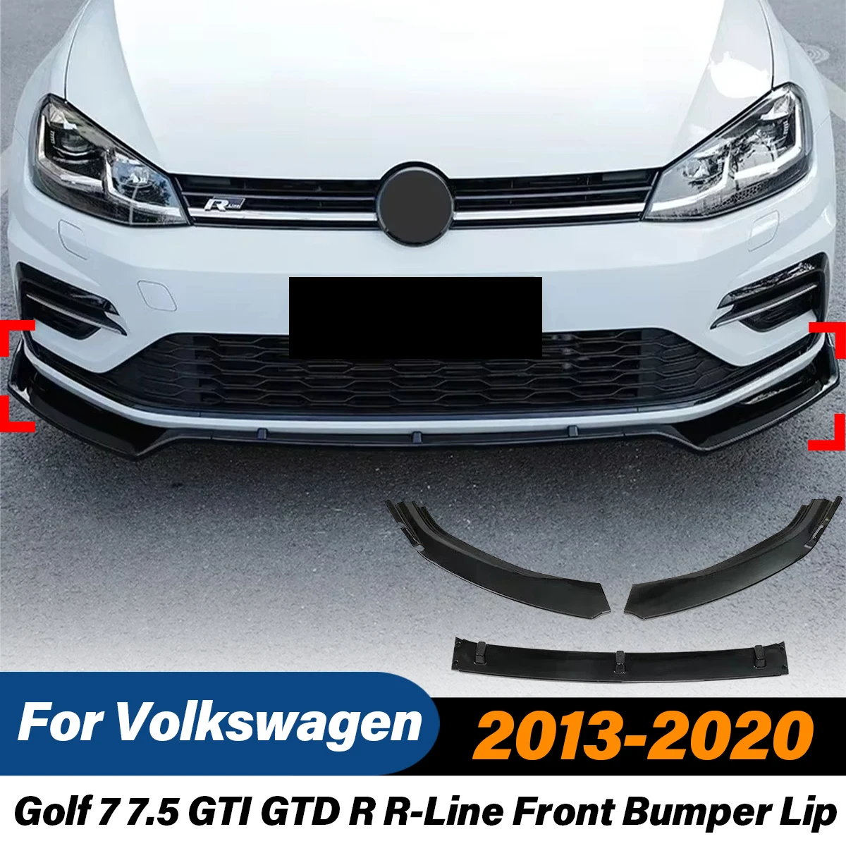 For Volkswagen Golf 7 7.5 GTI GTD R R-Line 2013 2014 2015 2016 2017 2018 2019 2020 Maxton Style Front Bumper Blade Splitter Lip
For Volkswagen Golf 7 7.5 GTI GTD R R-Line 2013 2014 2015 2016 2017 2018 2019 2020 Maxton Style Front Bumper Blade Splitter Lip