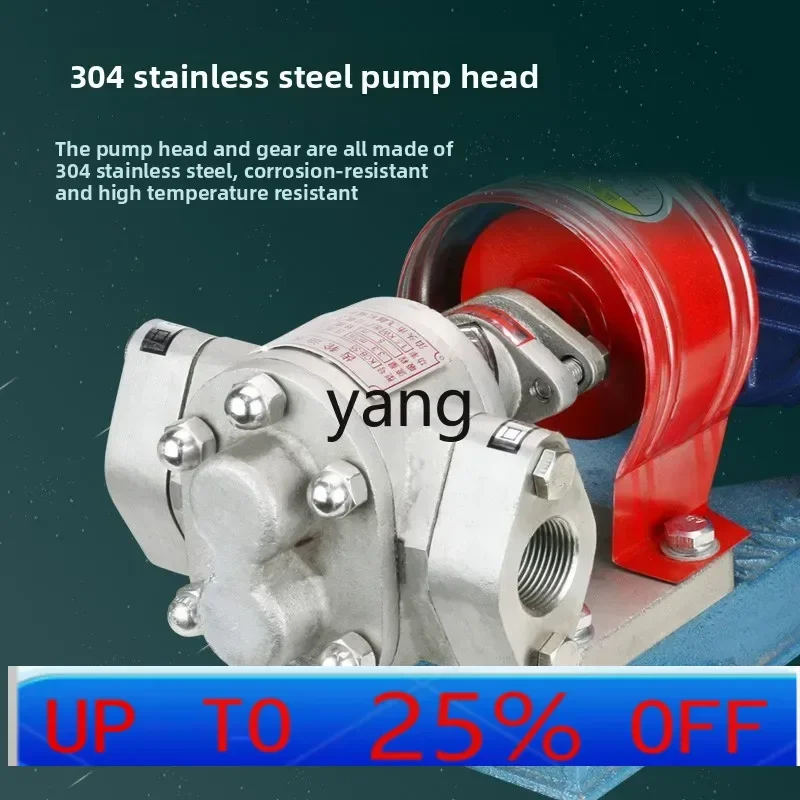 CX 304 Stainless Steel Gear Pump KCB Series Gear Suction Pump Food Grade Self-priming Pump
CX 304 Stainless Steel Gear Pump KCB Series Gear Suction Pump Food Grade Self-priming Pump
