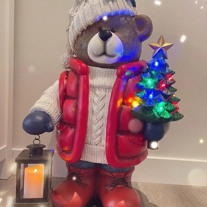 Christmas tree floor ornaments living room TV cabinet sofa side home décor bear Christmas opening housewarming gifts
Christmas tree floor ornaments living room TV cabinet sofa side home décor bear Christmas opening housewarming gifts