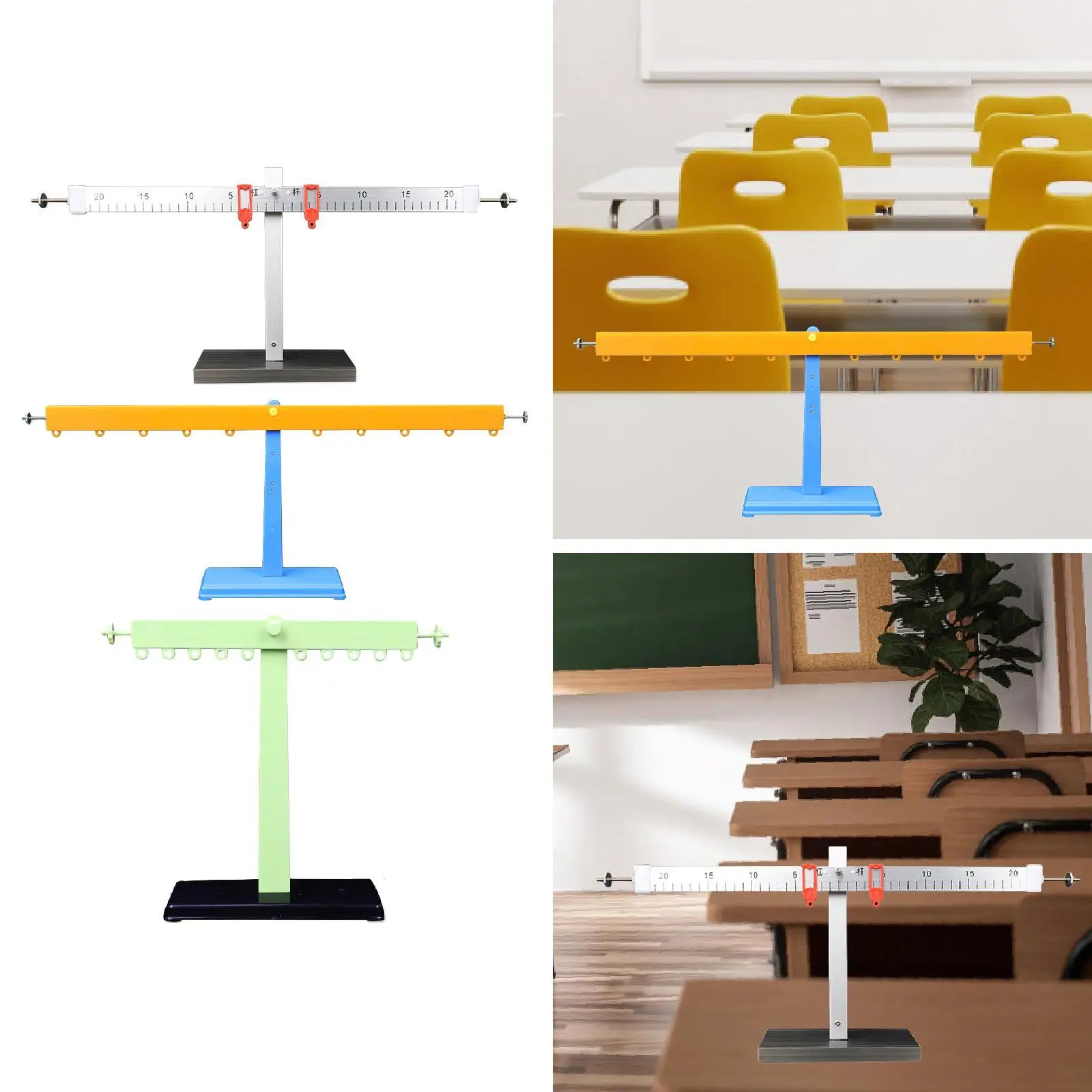 Leverage Ruler with Bracket Demonstration Balance Science Kits for Kid Portable Learning Tool Teaching Instrument Balance Scale
Leverage Ruler with Bracket Demonstration Balance Science Kits for Kid Portable Learning Tool Teaching Instrument Balance Scale