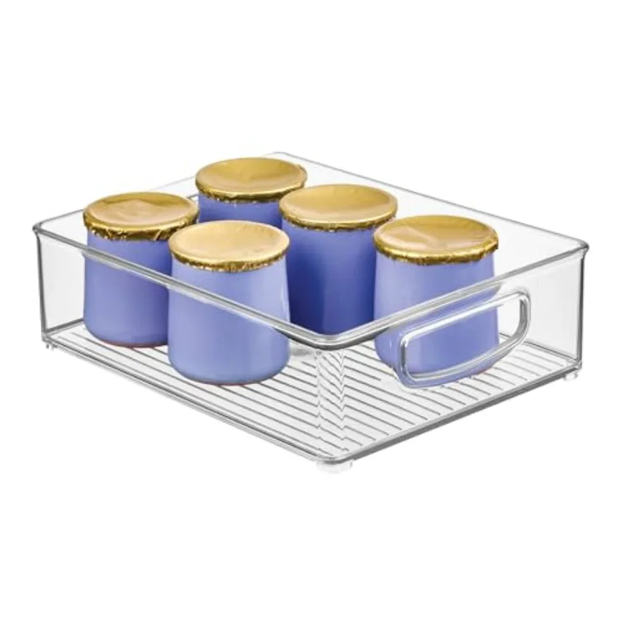 Stackable Pantry Bin for Kitchen Cabinets, Fridge, or Freezer Storage, Clear, Made in USA
Stackable Pantry Bin for Kitchen Cabinets, Fridge, or Freezer Storage, Clear, Made in USA