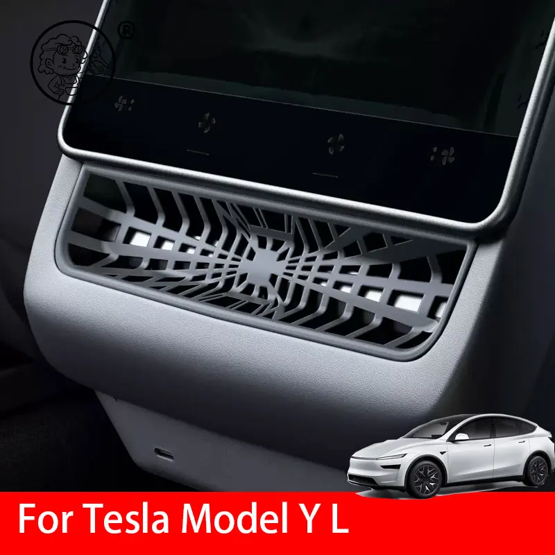 Under Seat Vent Cover For Tesla Model YL Model Y Junipe 2026 2027 Car Under Seat Air Vent Protector Air Outlet cover Accessories
Under Seat Vent Cover For Tesla Model YL Model Y Junipe 2026 2027 Car Under Seat Air Vent Protector Air Outlet cover Accessories