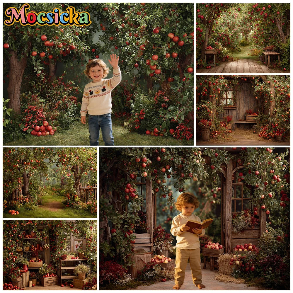 Mocsicka Rustic Apple Orchard Photography Backdrop Old Master Oil Painting Vintage Background Fall Thanksgiving Photoshoot Props
Mocsicka Rustic Apple Orchard Photography Backdrop Old Master Oil Painting Vintage Background Fall Thanksgiving Photoshoot Props