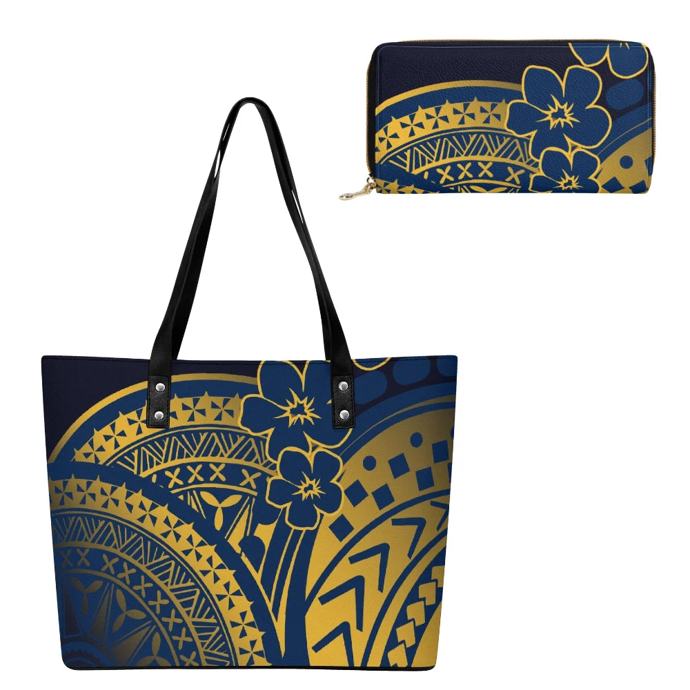Samoan Printed Women'S Handbags Exquisite And Luxurious Leather Combination Bags Custom-Printed Women'S Handbags And Wallets
Samoan Printed Women'S Handbags Exquisite And Luxurious Leather Combination Bags Custom-Printed Women'S Handbags And Wallets