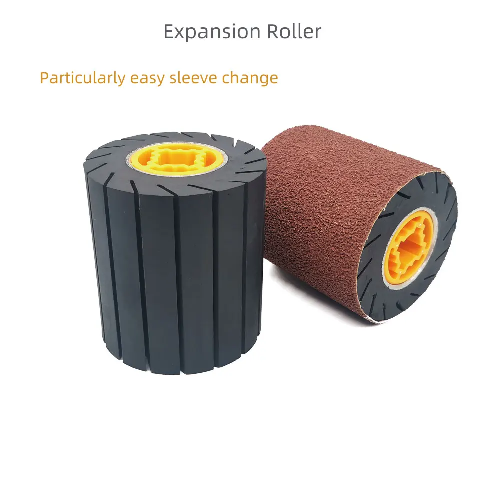 90*100*19mm Expansion Roller Rubber Drum Polishing Wheel for Wire Drawing Polisher
90*100*19mm Expansion Roller Rubber Drum Polishing Wheel for Wire Drawing Polisher