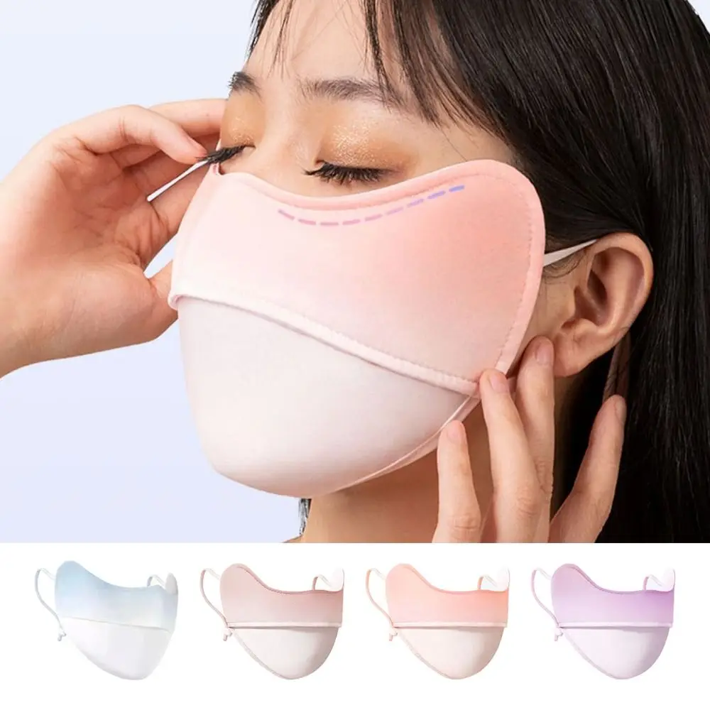 Gradient Color Ultraviolet-proof Face Mask Gift Ice Silk Multicolor Sunscreen Mask Thin UV Sun Protection Face Scarf
Gradient Color Ultraviolet-proof Face Mask Gift Ice Silk Multicolor Sunscreen Mask Thin UV Sun Protection Face Scarf