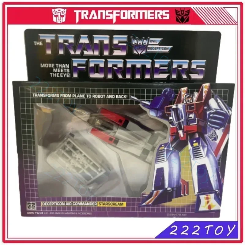In Stock Transformers Toy Classic G1 Reissue KO Edition Starscream Anime Figures Robot Toys Action Figure Gifts Hobbies
In Stock Transformers Toy Classic G1 Reissue KO Edition Starscream Anime Figures Robot Toys Action Figure Gifts Hobbies