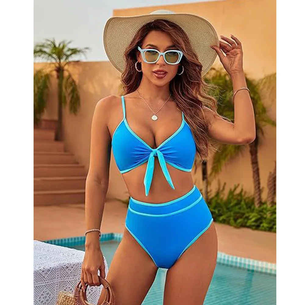 2025 New Solid Low-Waisted Bikini Sets Swimsuit Women Sexy Halter Bow-knot Two Pieces Swimwear Beach Bathing Suits
2025 New Solid Low-Waisted Bikini Sets Swimsuit Women Sexy Halter Bow-knot Two Pieces Swimwear Beach Bathing Suits