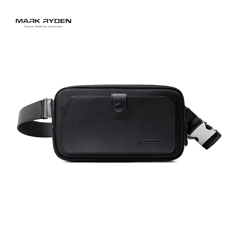 MARK RYDEN "Gentle Slim" Mens Sling Crossbody Bag 2L Oxford Microfiber Water Resistant Snap Pocket Casual Chest Fanny Pack
MARK RYDEN "Gentle Slim" Mens Sling Crossbody Bag 2L Oxford Microfiber Water Resistant Snap Pocket Casual Chest Fanny Pack