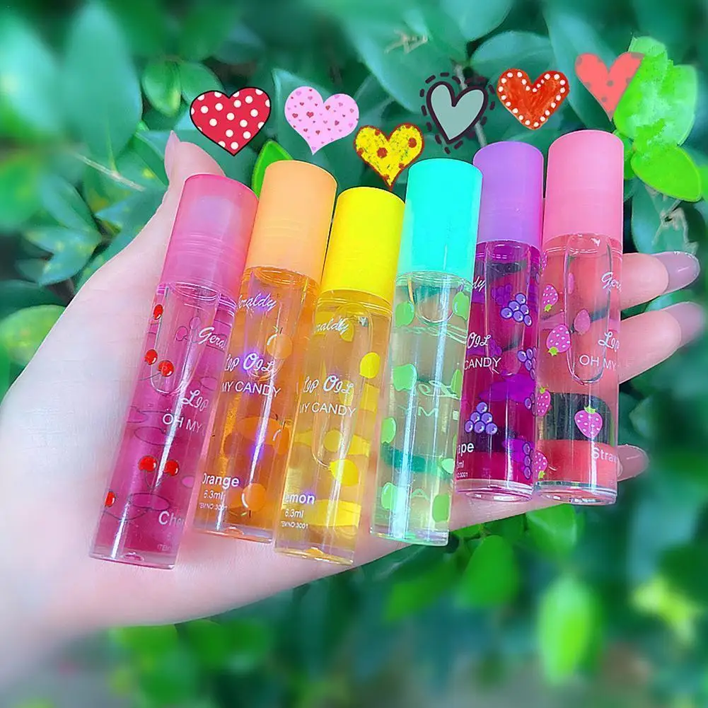 6 Color Random Roll-On Fruit Oil Lip Balm Lip Gloss Lasting Transparent Oil Lip Long Moisturizing Hydrating Cosmetics Lip M H8P1
6 Color Random Roll-On Fruit Oil Lip Balm Lip Gloss Lasting Transparent Oil Lip Long Moisturizing Hydrating Cosmetics Lip M H8P1