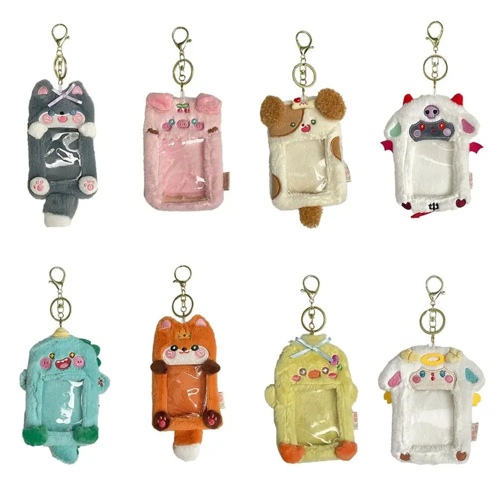 Cute Korean Idol Cartoon Photocard Holder Korean Style Animal Plush Photocard Holder INS ID Card Cover Bus Card Holder Student
Cute Korean Idol Cartoon Photocard Holder Korean Style Animal Plush Photocard Holder INS ID Card Cover Bus Card Holder Student