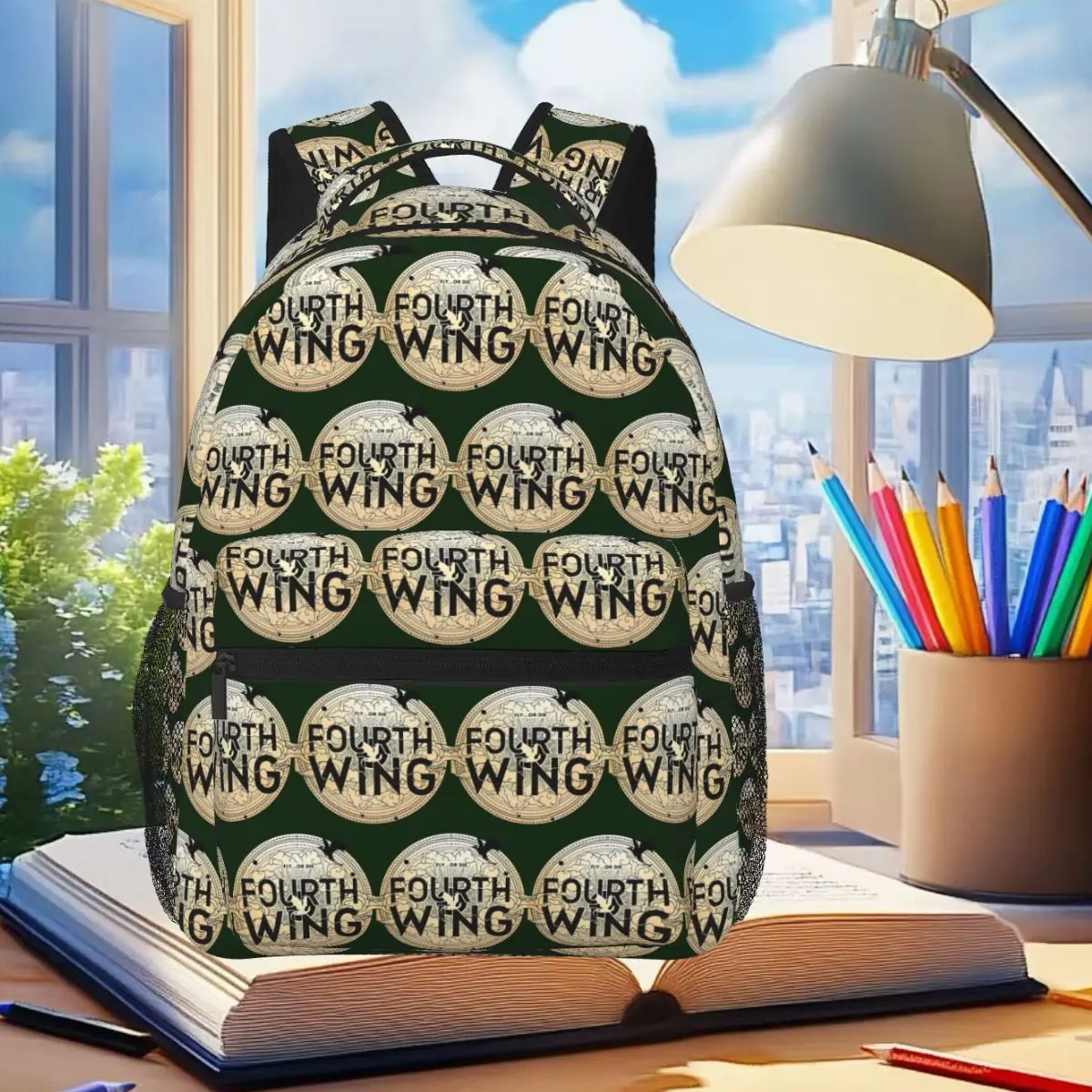 Fourth Wing Backpack Student Boys Girls BookBag Kids School Bag Laptop Shoulder Bags for Men Women
Fourth Wing Backpack Student Boys Girls BookBag Kids School Bag Laptop Shoulder Bags for Men Women