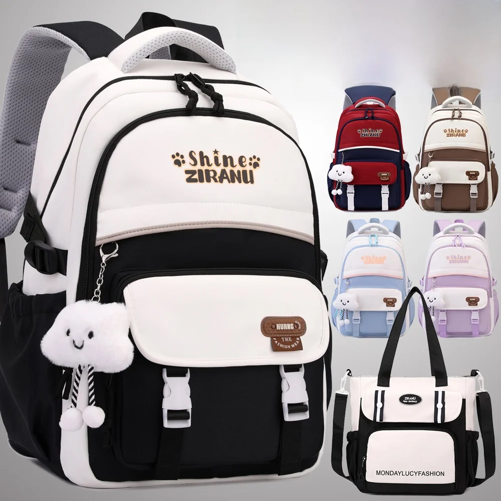 New 2025 Large Capaci Lightweight Dual oulder Bapa for Junior And High School Girls Primary School Students
New 2025 Large Capaci Lightweight Dual oulder Bapa for Junior And High School Girls Primary School Students