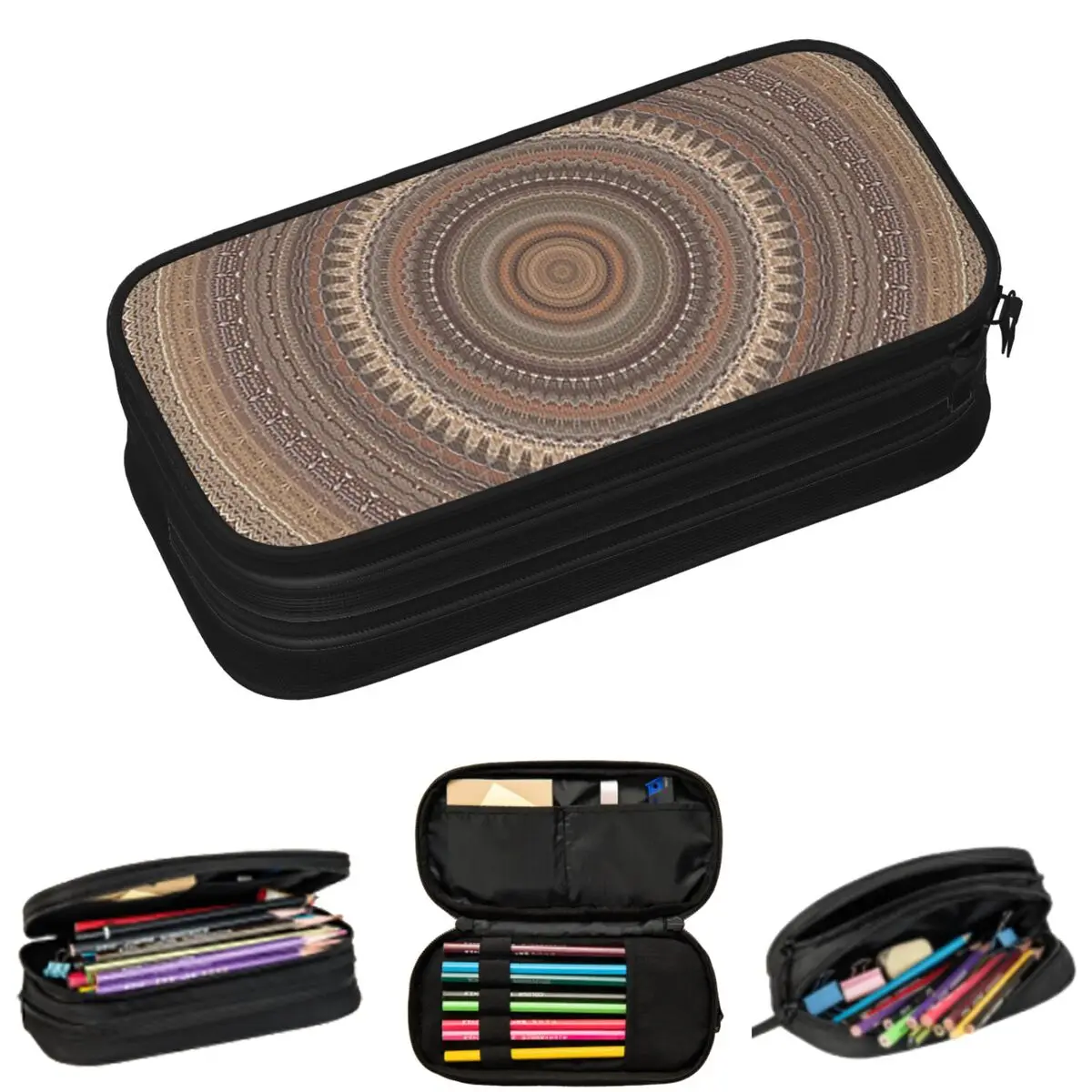 Коричневые пеналы с узором мандалы в этническом национальном стиле для студентов, подарочные пеналы-коробки, пеналы-косметички большой вместимости
Коричневые пеналы с узором мандалы в этническом национальном стиле для студентов, подарочные пеналы-коробки, пеналы-косметички большой вместимости