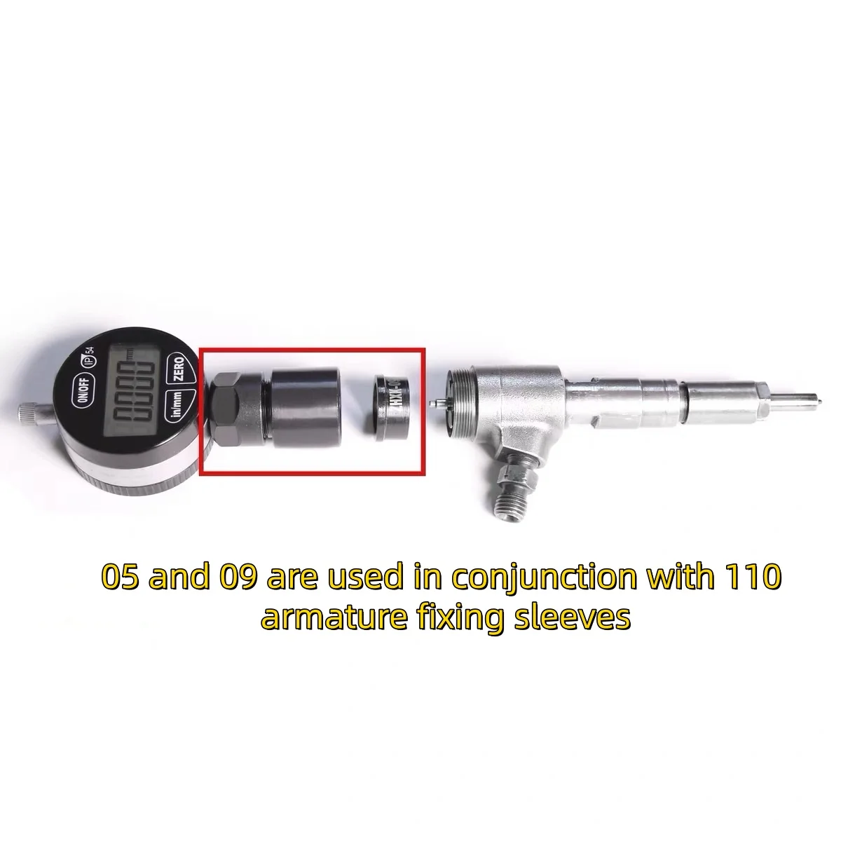 For Bosch 110 Common Rail Diesel Fuel Injector Armature Lift Measuring Tool
For Bosch 110 Common Rail Diesel Fuel Injector Armature Lift Measuring Tool