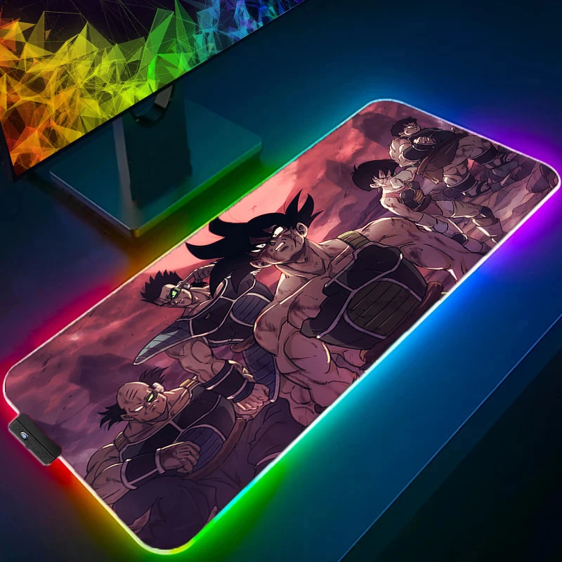 Коврик для мыши с RGB-подсветкой Dragon Ball, большой, светодиодный, для компьютера, ПК, геймерский, аксессуар для игр, коврик для клавиатуры, настольный коврик, анимация
Коврик для мыши с RGB-подсветкой Dragon Ball, большой, светодиодный, для компьютера, ПК, геймерский, аксессуар для игр, коврик для клавиатуры, настольный коврик, анимация
