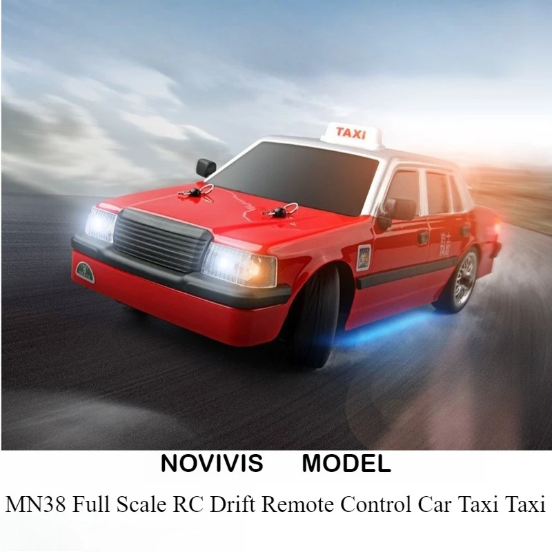 Масштаб MN38 RC Taxi Drift Car — высокоскоростная игрушка для дрифта с дистанционным управлением, гоночная модель с 4WD LED Light для взрослых
Масштаб MN38 RC Taxi Drift Car — высокоскоростная игрушка для дрифта с дистанционным управлением, гоночная модель с 4WD LED Light для взрослых