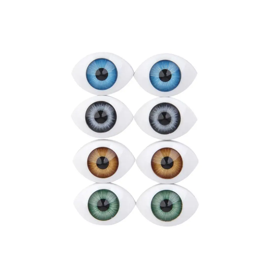 12mm Oval Hollow Acrylic Plastic Iris Eyes Kit for Doll Decoration Eyes for Toys and Plush Dolls
12mm Oval Hollow Acrylic Plastic Iris Eyes Kit for Doll Decoration Eyes for Toys and Plush Dolls