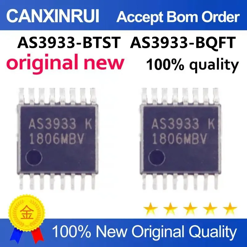 AS3933-BTST AS3933 TSSOP16 AS3933-BQFT QFN16 Low Frequency Receiver Chip
AS3933-BTST AS3933 TSSOP16 AS3933-BQFT QFN16 Low Frequency Receiver Chip