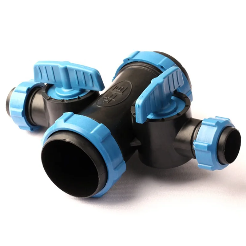 G 2''/50mm To G 1''/25mm Socket Type Four Ways Cross Ball Valve Garden Drip/Spray Irrigation Tape Connector New PP Material
G 2''/50mm To G 1''/25mm Socket Type Four Ways Cross Ball Valve Garden Drip/Spray Irrigation Tape Connector New PP Material